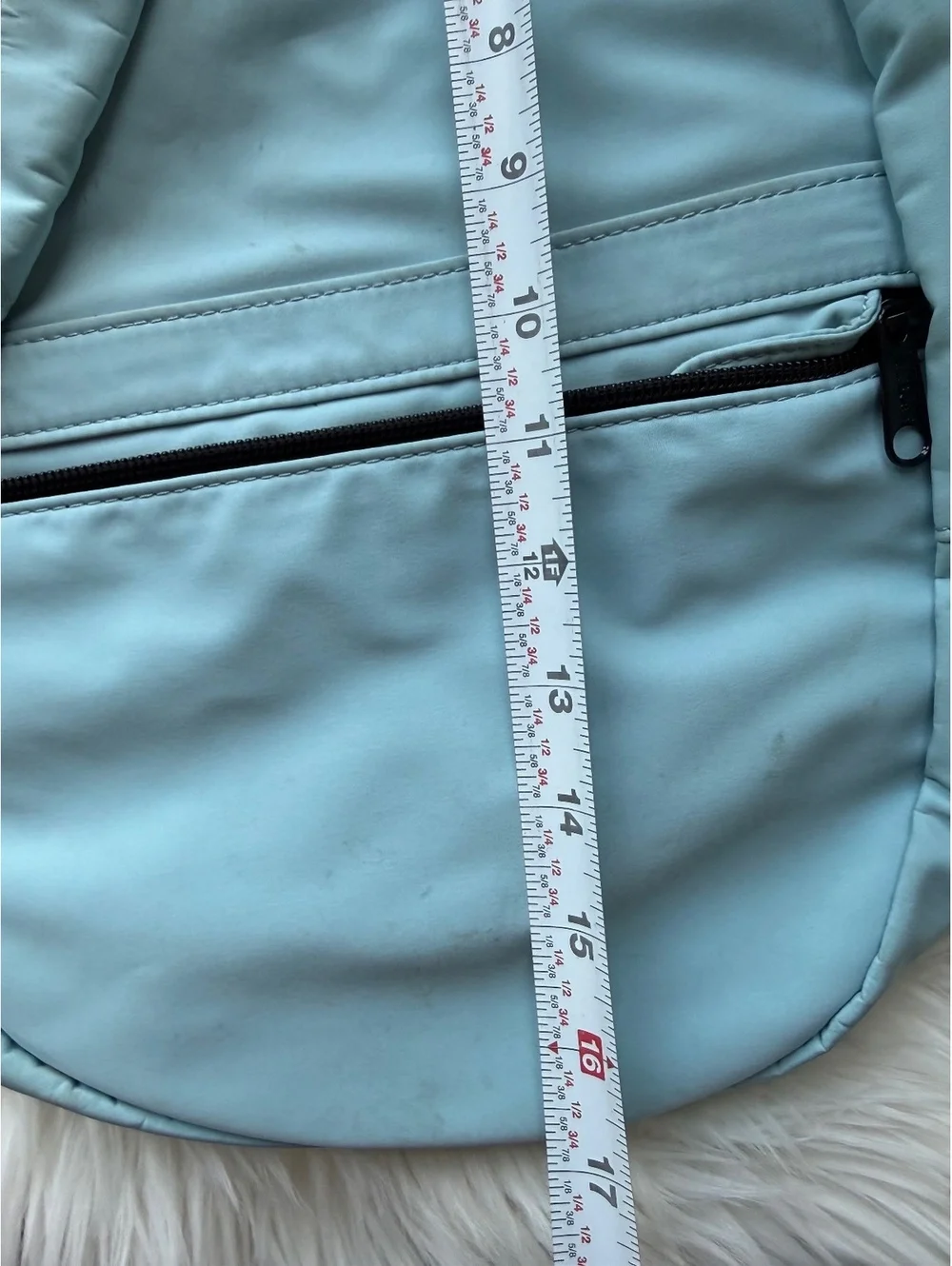 L.L.Bean Light Blue Crossbody Sling Bag with Adjustable Strap